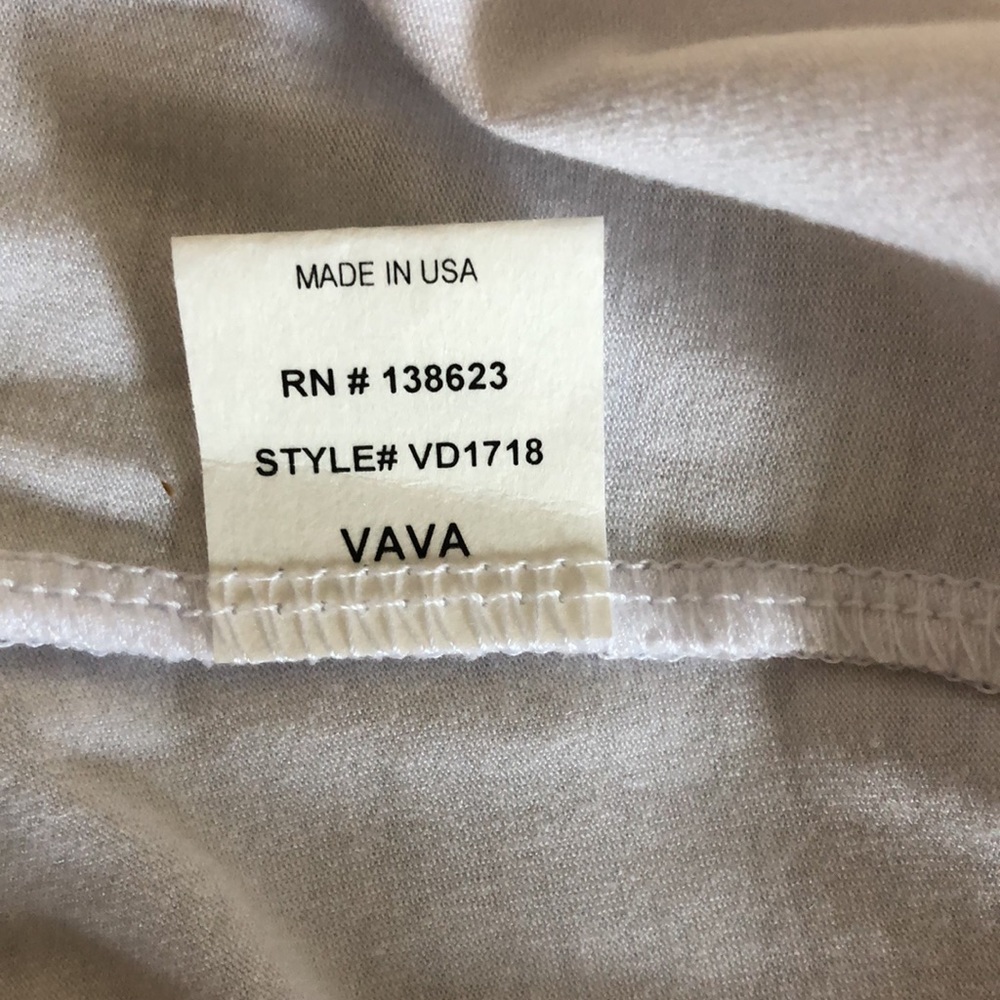 NWT Made In USA White VaVa dress Size S - Picture 7 of 8